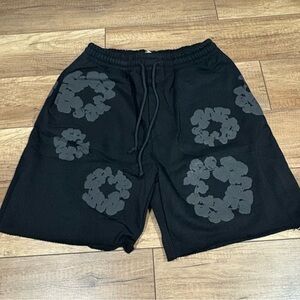 Denim Tears Monochrome Black Shorts Medium